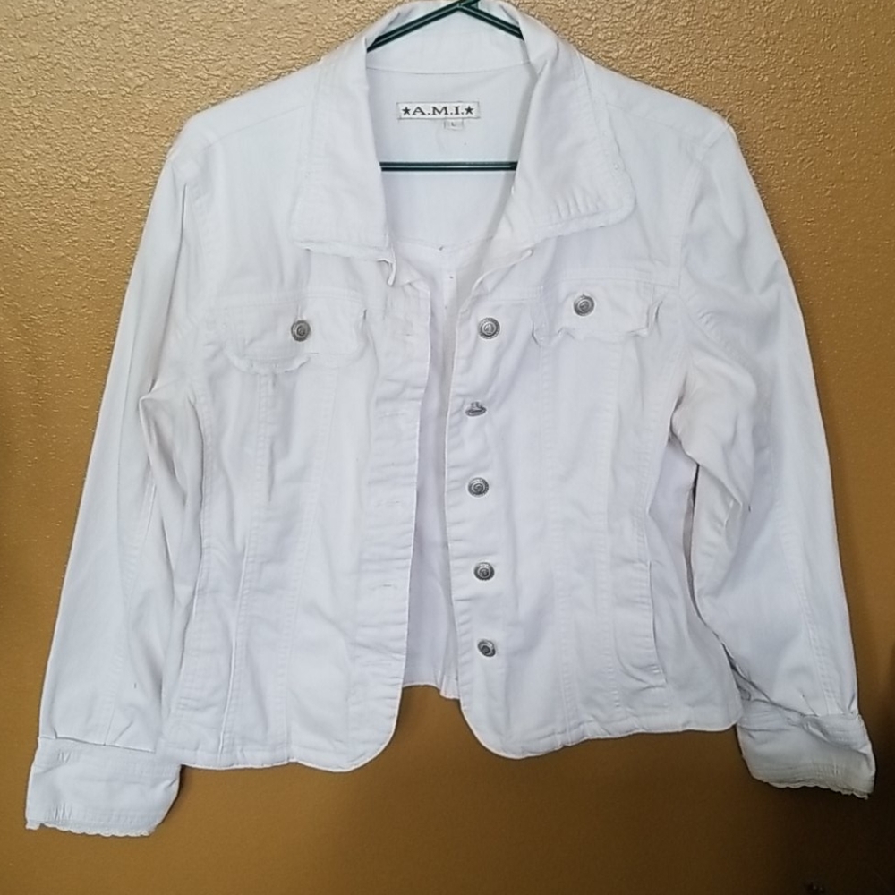White Denim Jean Jacket